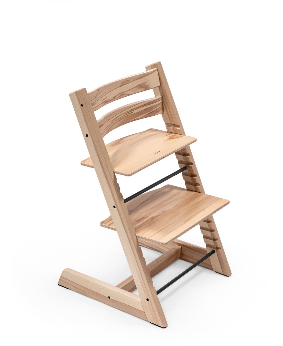 Stokke® Tripp Trapp® Bundle Stoel Wild Wood | Babyset Natural | Tray White
