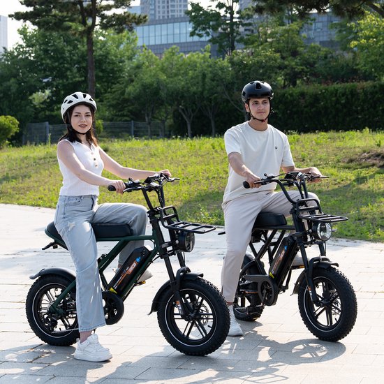 RCB 16" Elektrische Fatbike - 250W - 80 km - 25 km/u - 7 Gang - App,NFC van RCB — afbeelding 5
