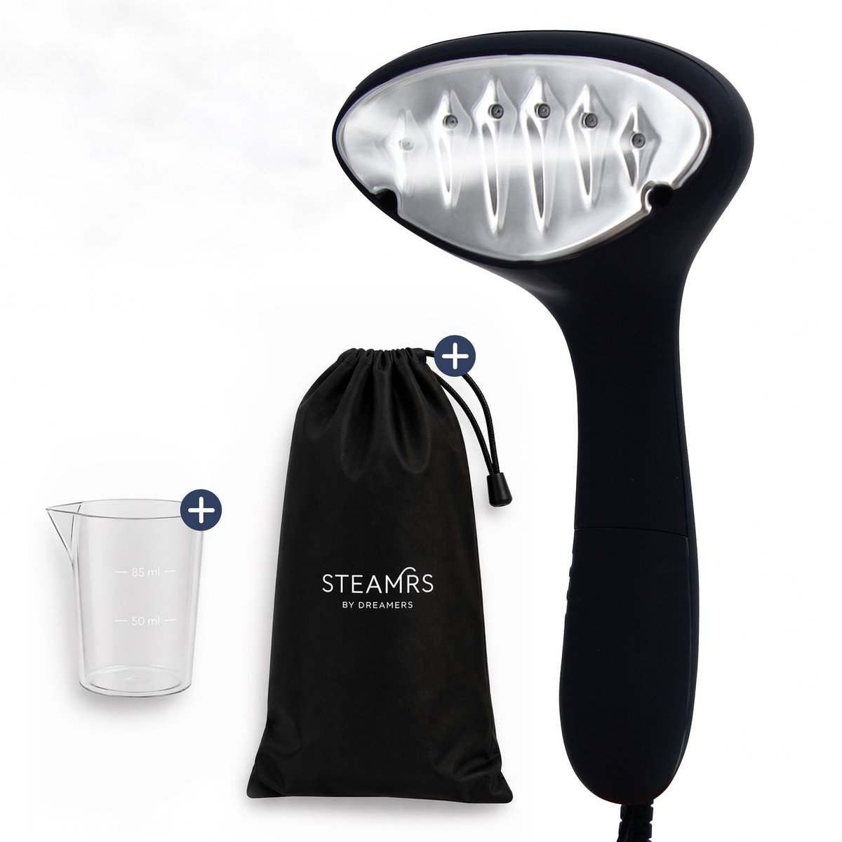 Bol.com STEAMRS - Krachtige Luxe Kledingstomer - 30g/min Stoomkracht - 1500W - Incl. 2-in-1 Stoomhandschoen & Opbergzak - Lichtg... aanbieding