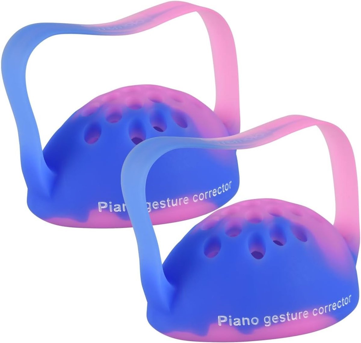Draagbare Piano Handcorrector met Vingertrainer Bal en Ademend Elastisch Band voor Verbetering van Pianotechniek