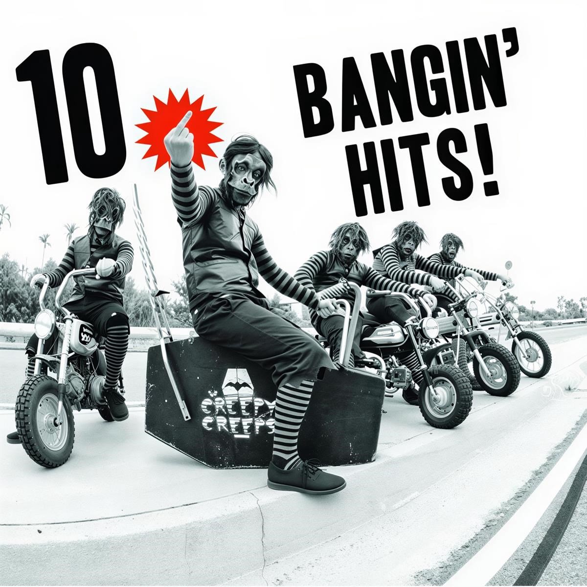 Creepy Creeps - 10 Bangin' Hits! (LP)