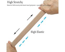 1 stuks‑duim haar elastiek‑haarvriendelijk‑hoog elastisch‑haar elastiek haaraccessoire‑verpakking van 100 stuks‑kleurrijk