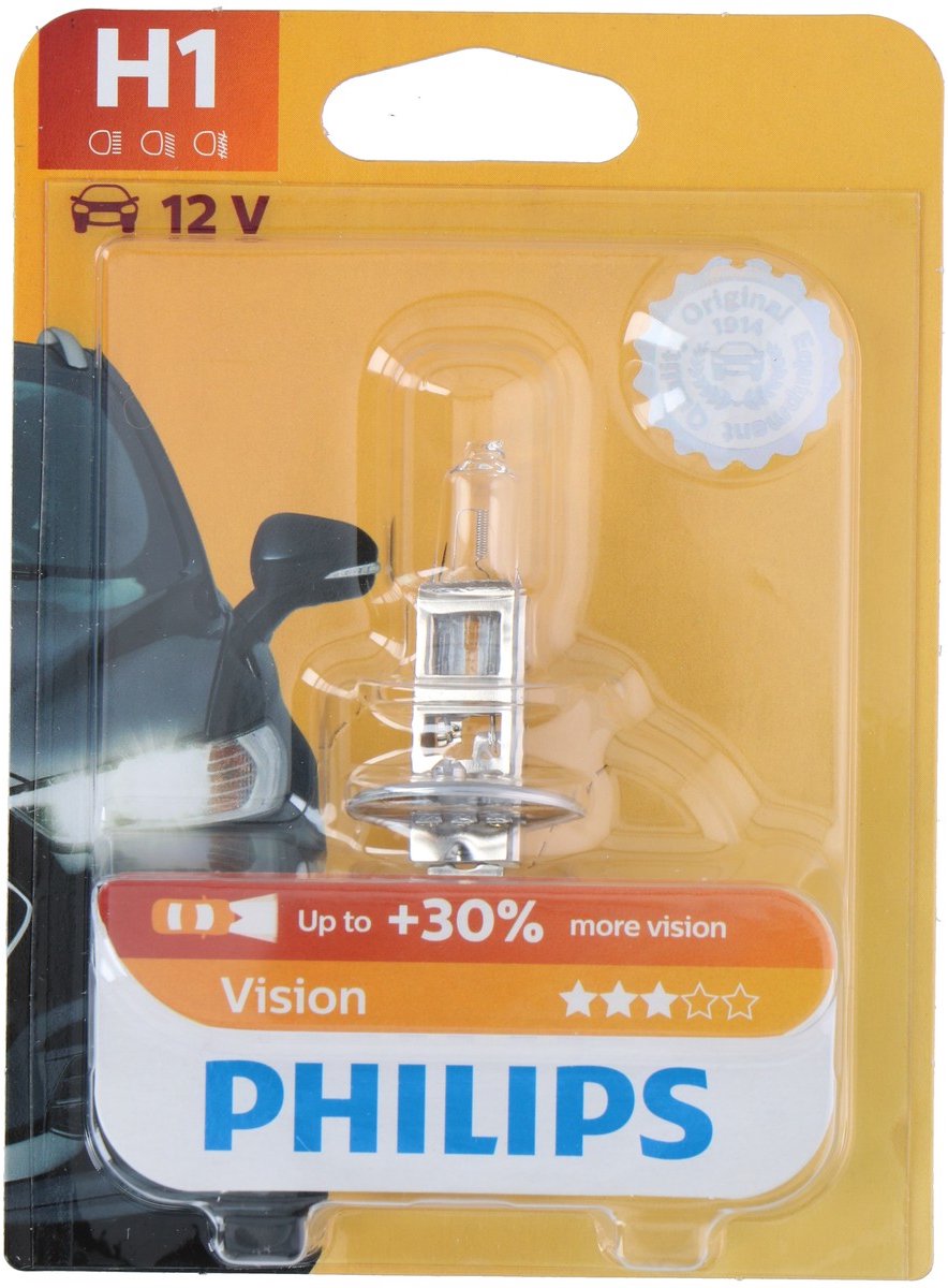 Philips Autolamp 12V - 55W - H1 Premium - Hoge Kleurweergave - Lange Levensduur – foto 2