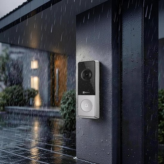 EZVIZ HP8 Slimme Videodeurbel met Chime - Draadloze Deurbel met Camera - 3K, Nachtzicht & Persoonsdetectie - Eenvoudige Installeren - Wifi 6 van EZVIZ — afbeelding 5