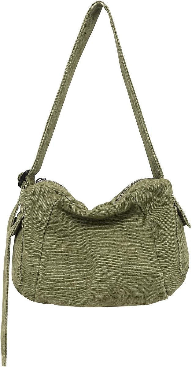 Stijlvolle schoudertas voor dames van canvas, ideaal voor dagelijks gebruik en reizen, multifunctioneel en trendy