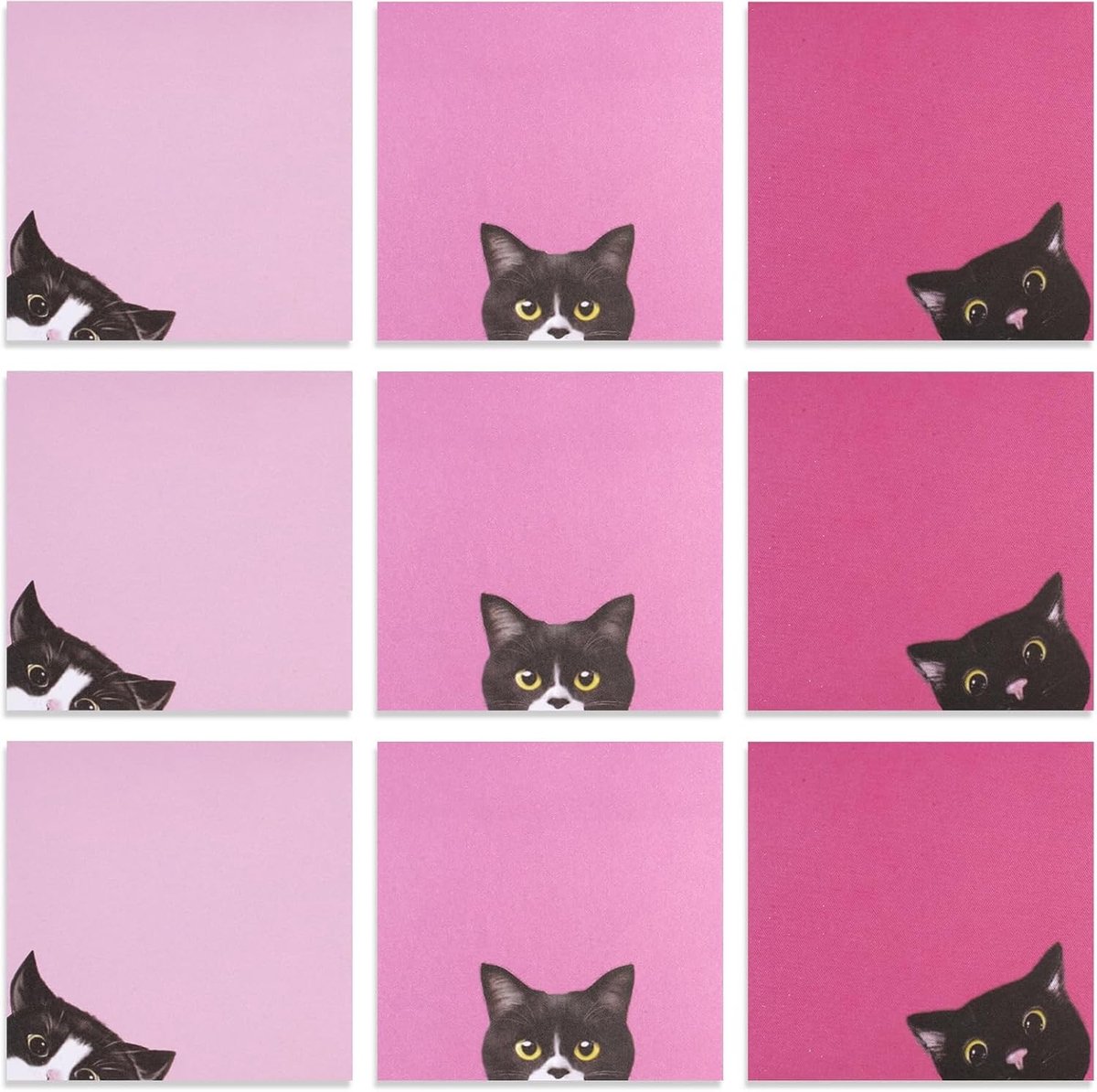Zelfklevende Notities 3 x 3 inch in Roze - Perfect voor Organiseren, Notities en Herinneringen
