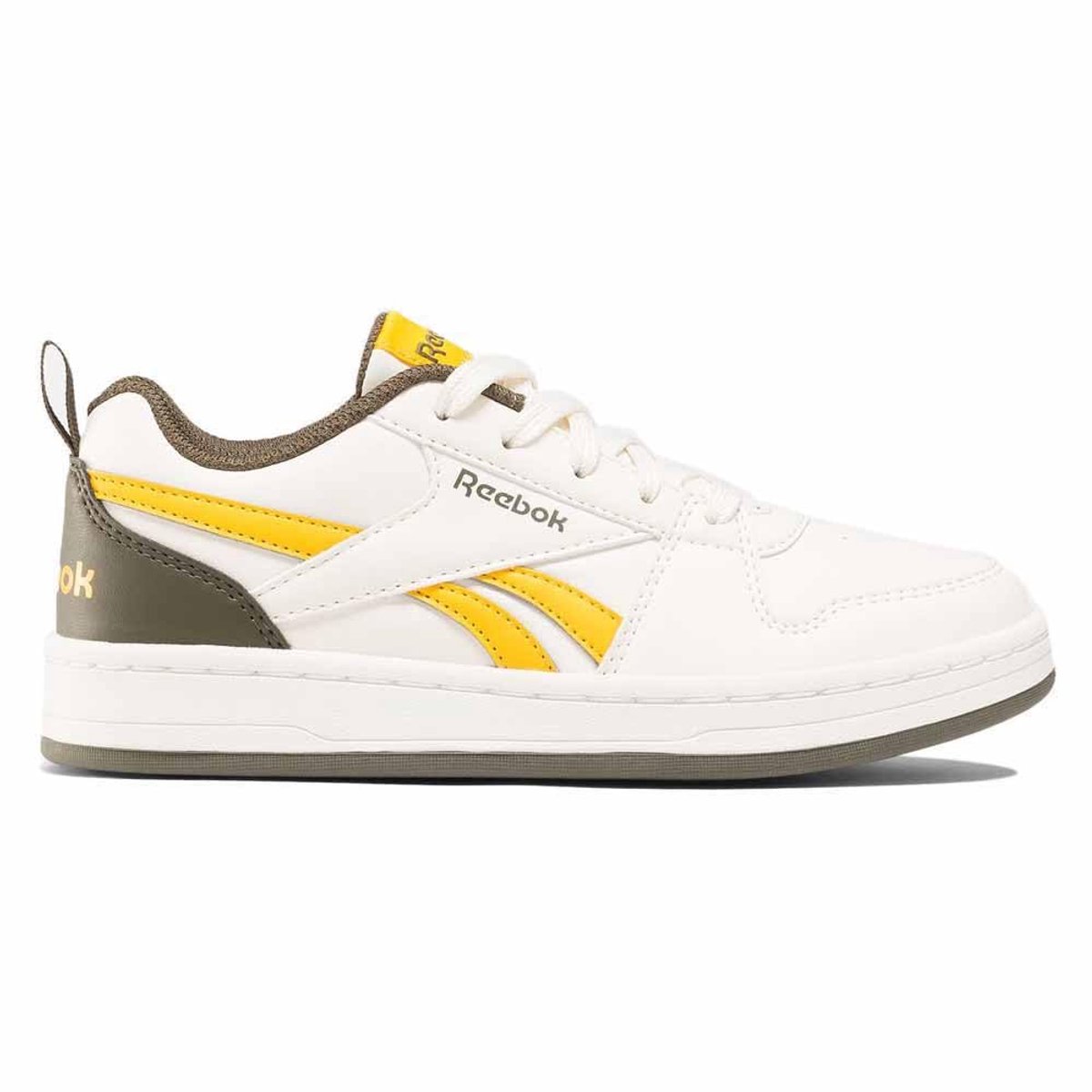 Reebok Royal Prime 2.0 - Sneakers - Krijt/Kleigeel/Legergroen - Maat 3.5
