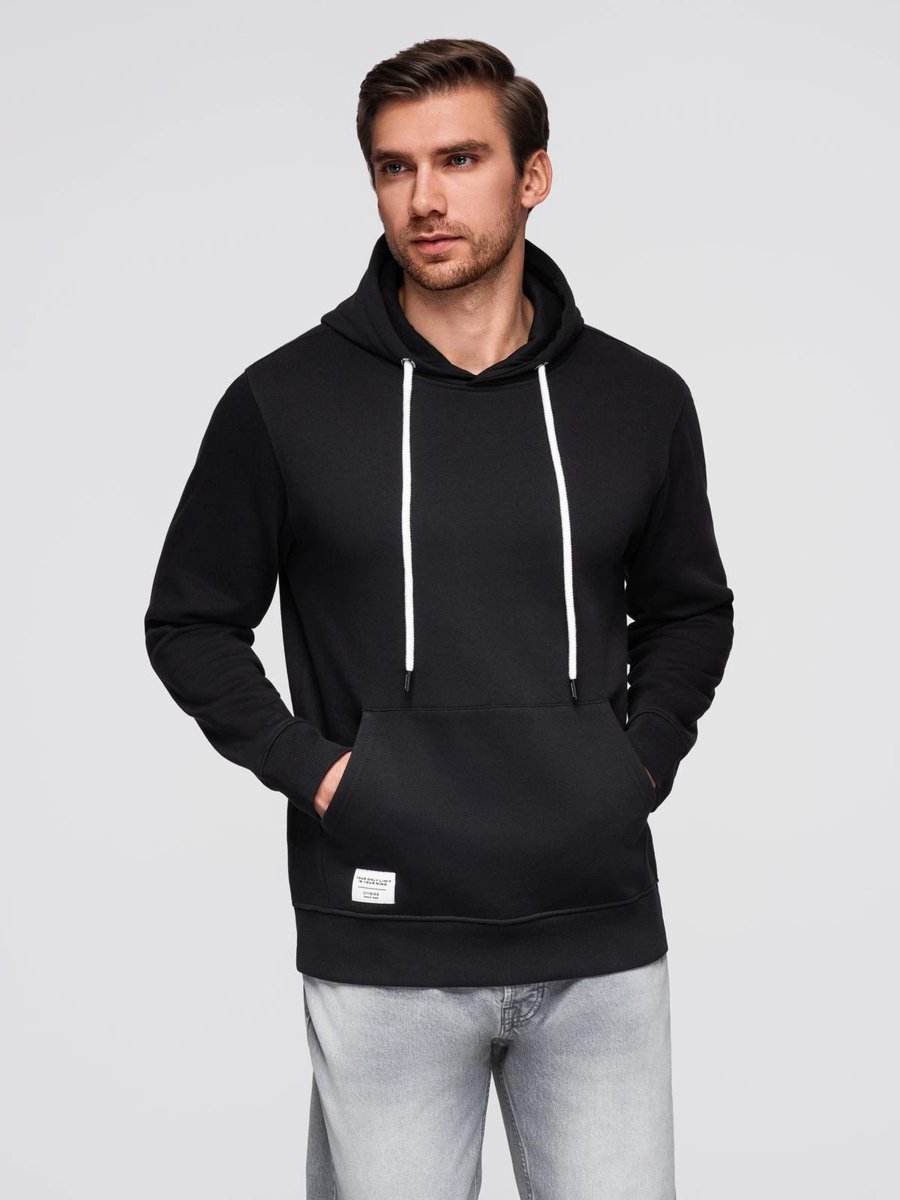 Ombre - Herenhoodie - Zwart - Sweatshirt