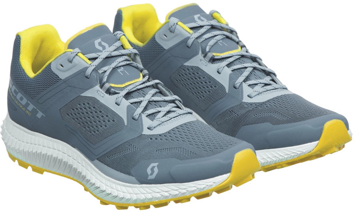 Scott Kinabalu Ultra RC WS - Hardloopschoenen - Beringblauw/Zonnegeel - 38