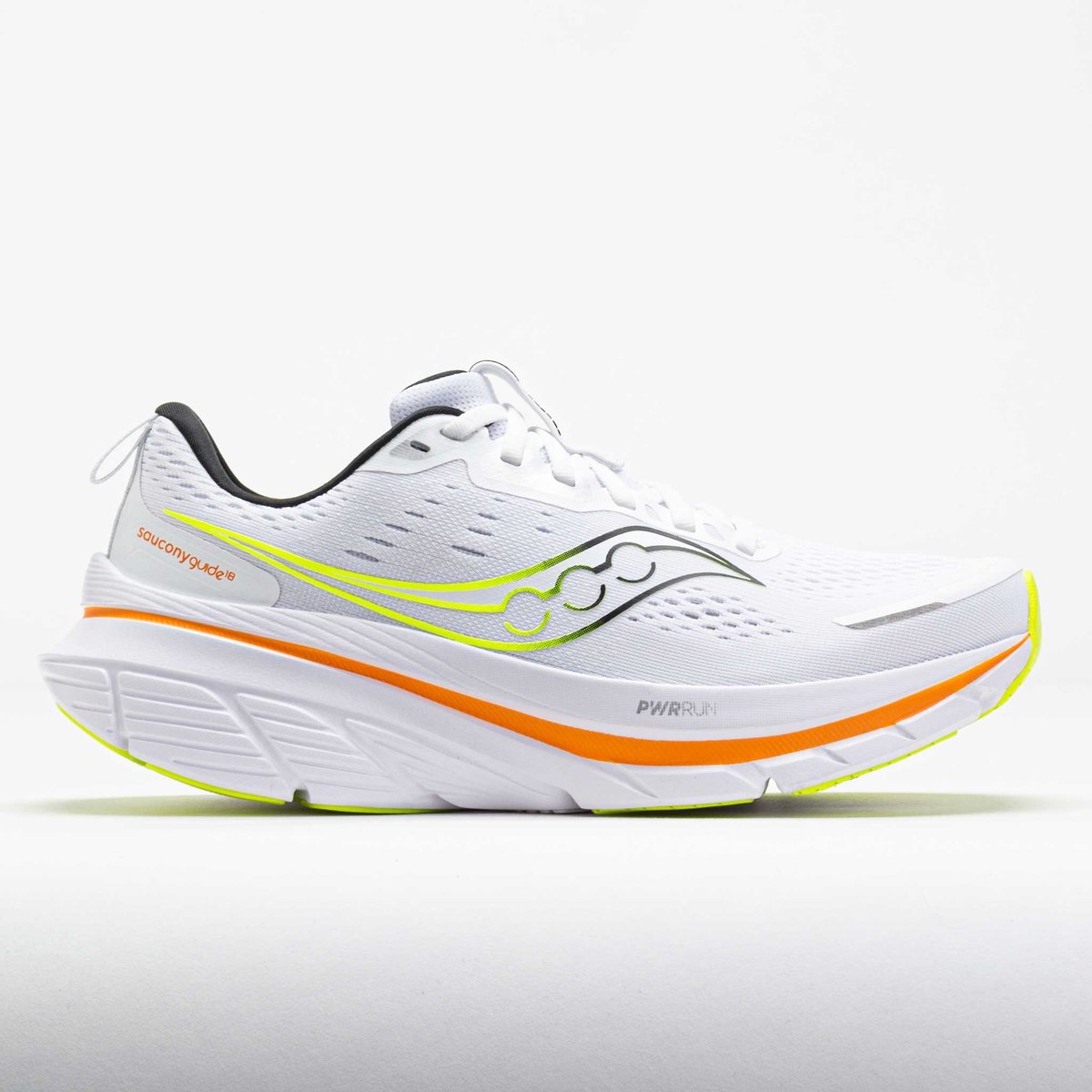 Saucony Guide 18 - Hardloopschoenen - Wit/Peel - 42,5