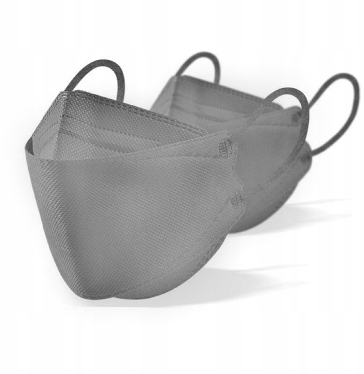 Merkloze FFP2 stoffen maskers, 40 stuks, lichtroosters, CE gecertificeerd