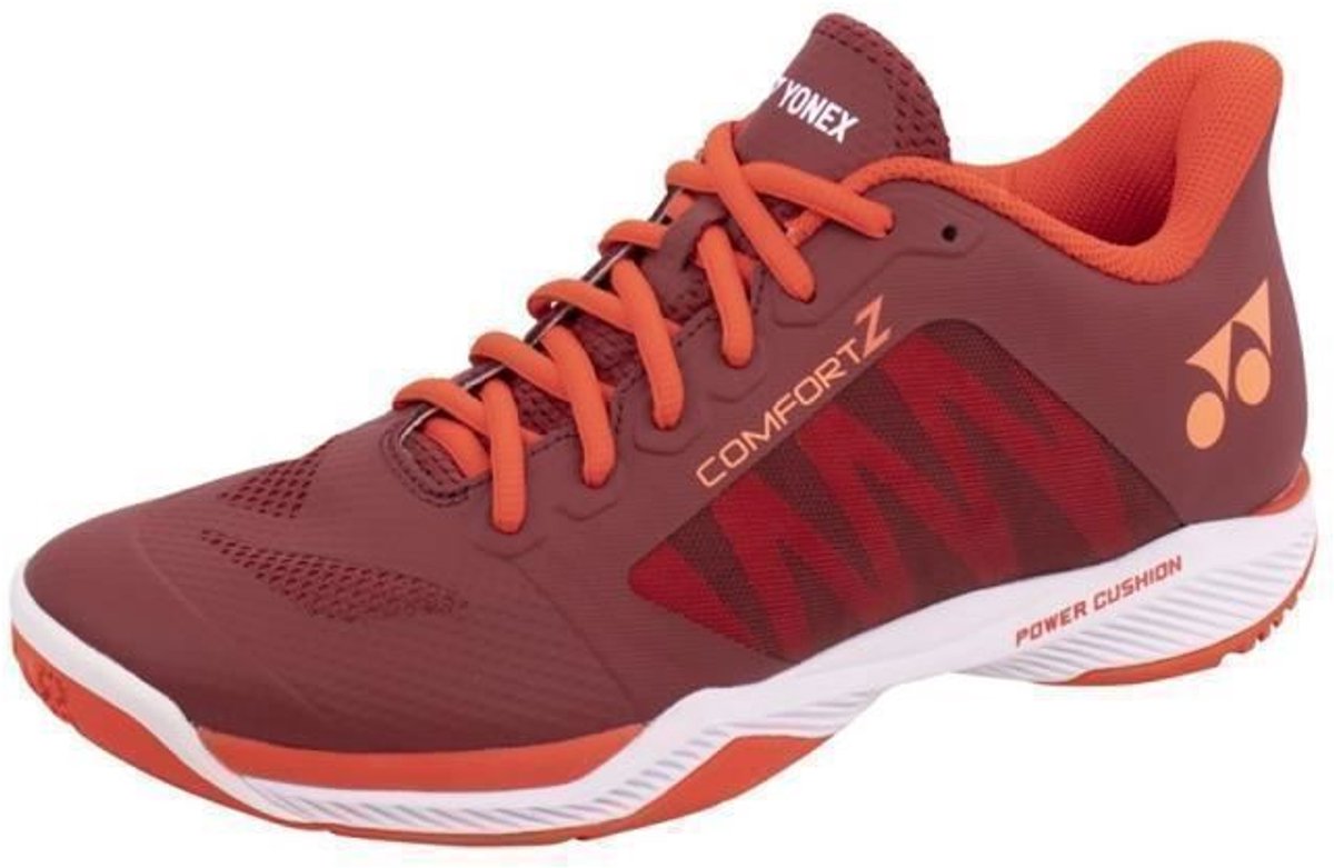 Yonex PC Comfort Z - Heren Badmintonschoenen - Donker Rood - Maat 40