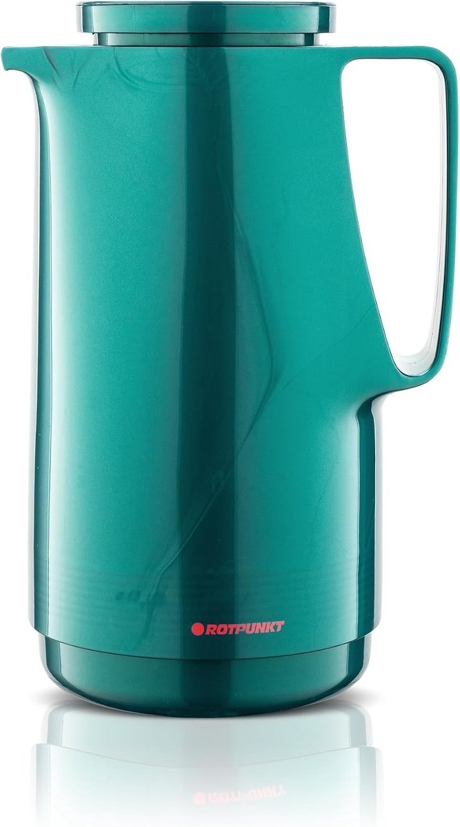 Thermoskan - Shiny Hummingbird - 1 liter - Met Glazen Inzetstuk - Voor Koffie en Thee