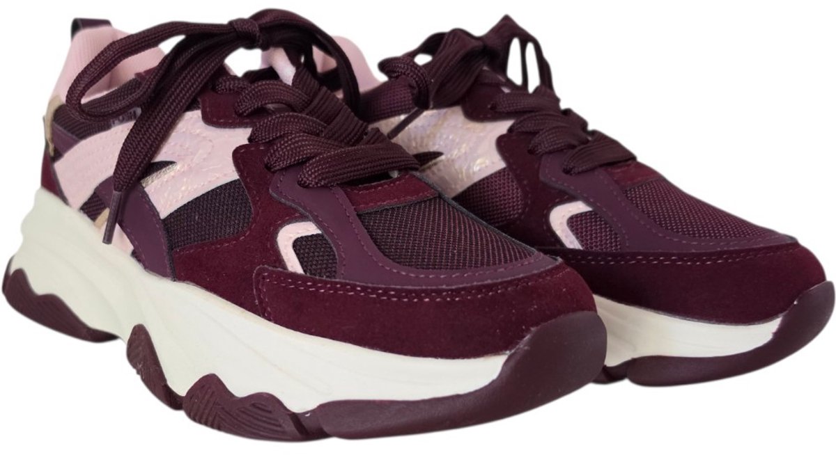 Poelman Sneaker Cgigi Bordeaux