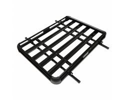 Nyoz universele autodakdrager - Bagagedrager - Dakrek - Draagvermogen 150 kg - Verstelbaar - Aluminium constructie - Zwart