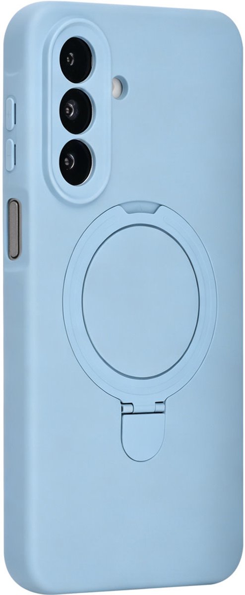 TUNIQ Backcover hoesje voor Samsung Galaxy A27 - met stand - Baby Blue