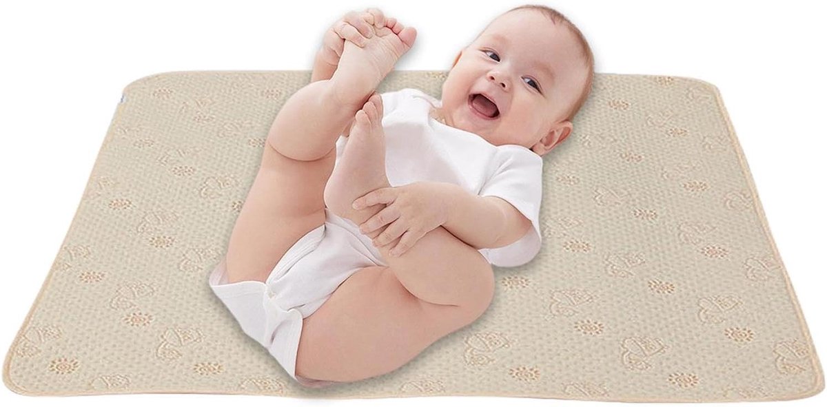 Aankleedmat - Onderlegger - Toilettraining - Waterdicht en absorberend - 50 x 70 cm - Zonnehert