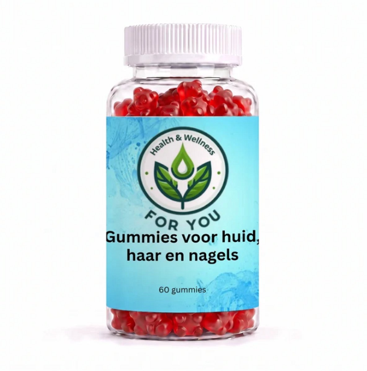 Health & Wellnes For You Gummies Haar, Huid en Nagels 60 stuks