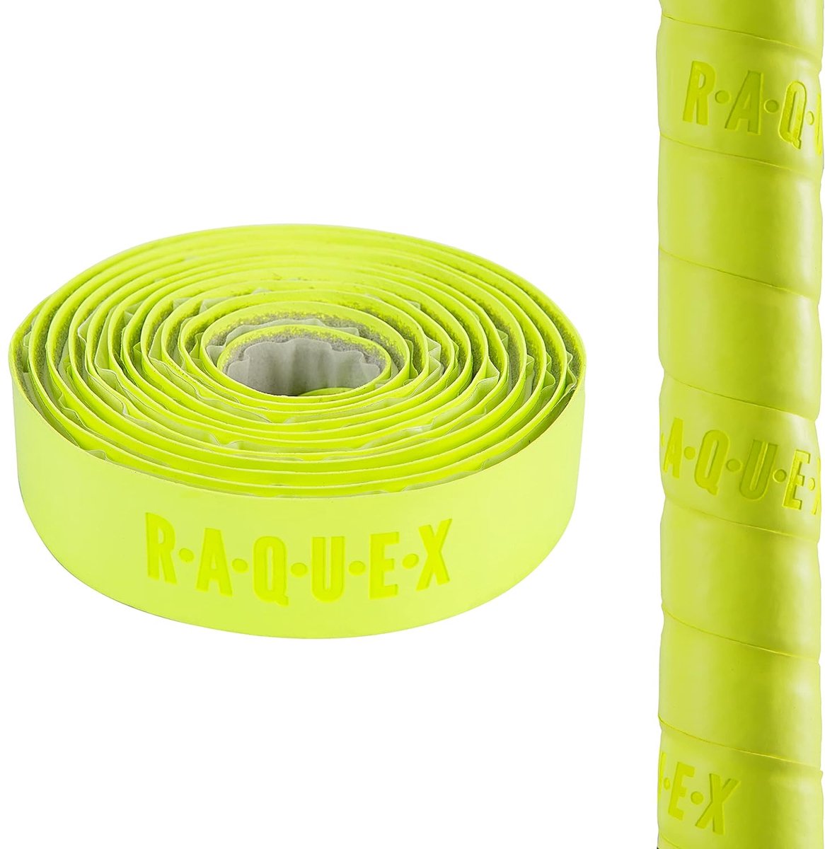 Raquex tape voor hockeysticks met PU-voering: zacht, absorberend en met extra grip. Zelfklevende achterzijde. Extra - ShopVlot