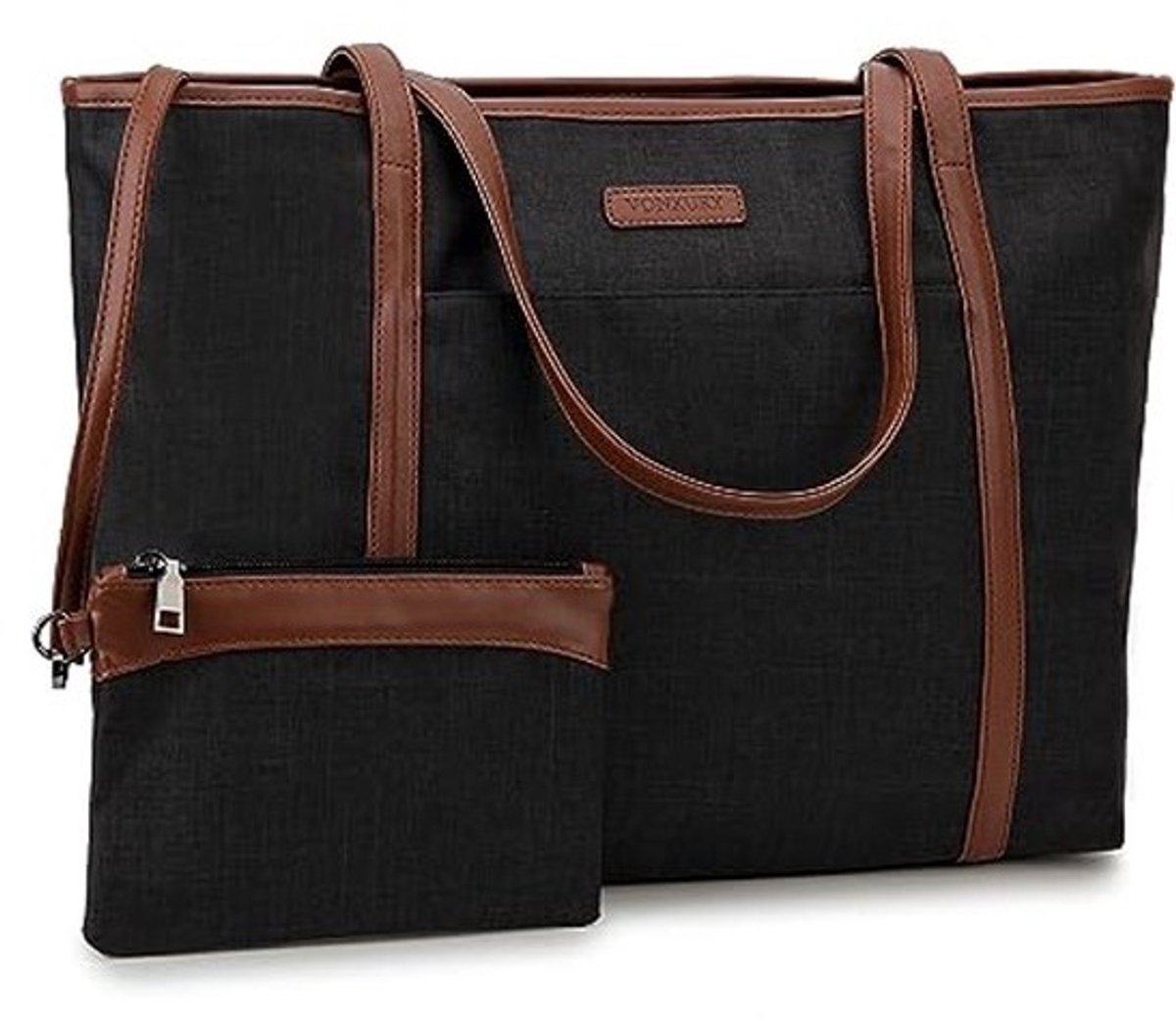 Laptopdraagtas voor Dames 15,6 inch - Waterdichte Schoudertas voor Werk, Universiteit en Reizen
