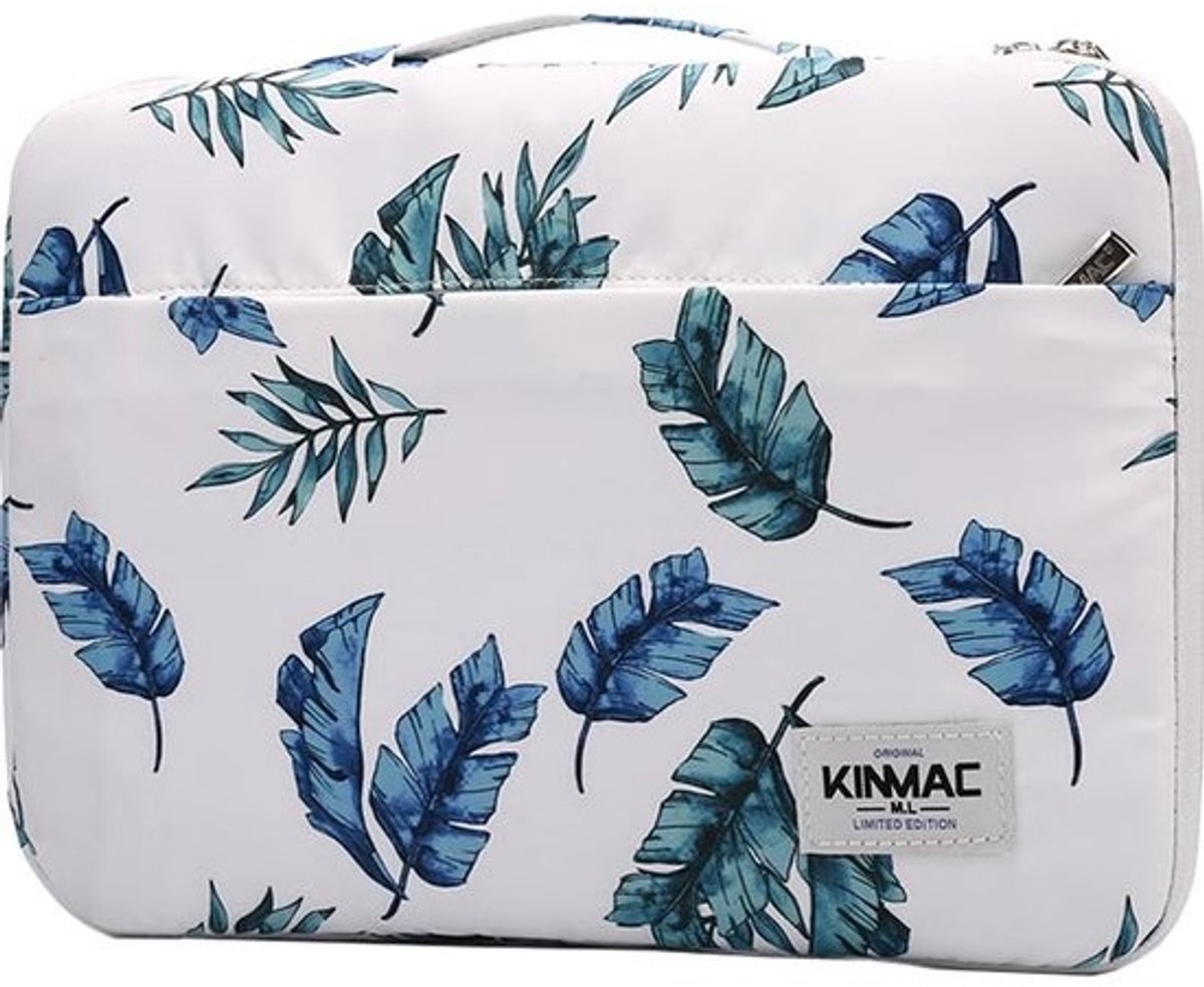 360° Beschermende Waterdichte Laptop Sleeve Tas met Handvat (Bananenblad, 15"-15.6")