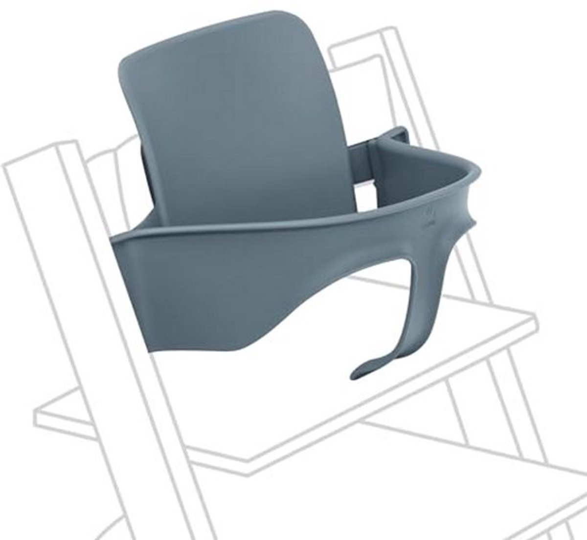 Stokke Tripp Trapp Baby Set2, Fjord Blue - Age 6-36 months - Turn the Tripp Trapp chair into a comfortable high chair.
