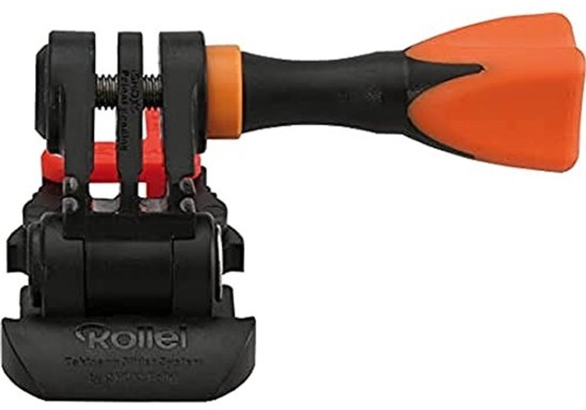Flexibele Actioncam Houder - Zwart & Oranje