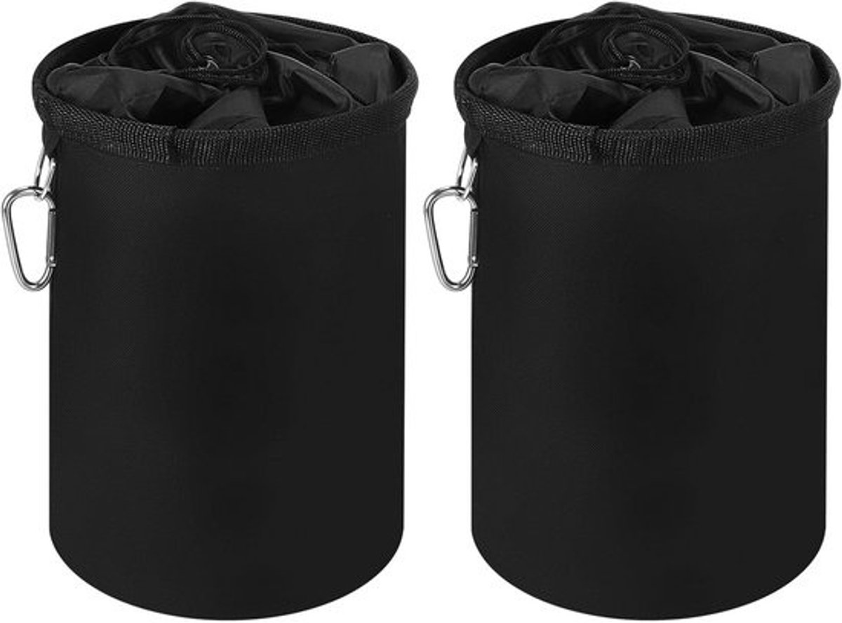 Wasknijperzakken 2 stuks waterdicht met haken 20 x 28 cm voor 150-200 wasknijpers