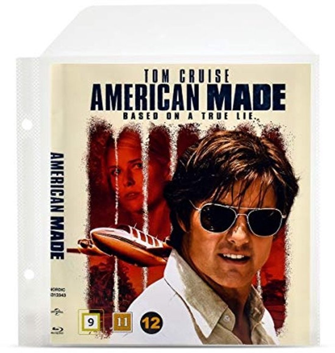 Transparante Blu-Ray-hoes voor Opberging - 50 Stuks - Ruimtebesparend en 2 Gaten