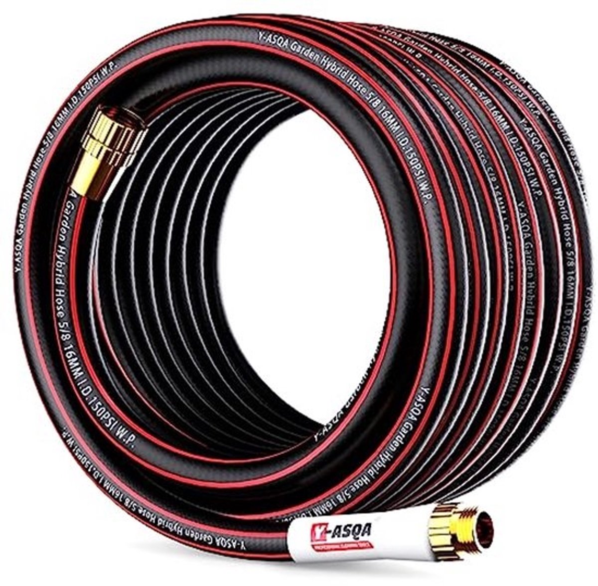 Duurzame Tuinslang 5/8 Inch 100ft - Kinkvrije en Lekvrije Tuinslang voor Professionele en Huishoudelijke Tuinier