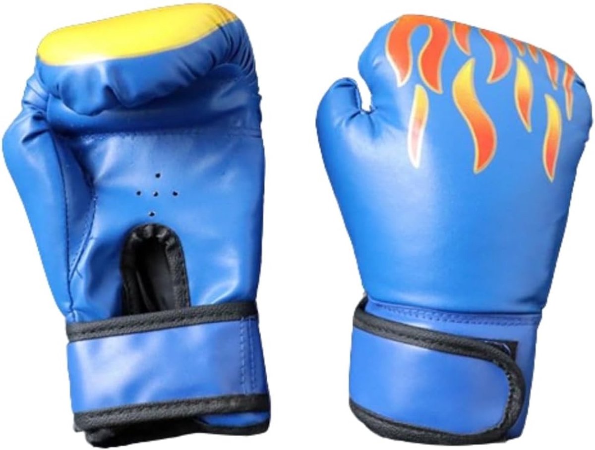 Kickbokshandschoenen voor Training en Sparren - Ideaal voor Muay Thai en Martial Arts (Blauw)