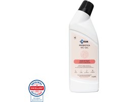 FRM Probiotica WC-Gel - Toiletreiniger met Probiotica - Weg met Kalk & Urinesteen - Langdurig schoon - Werkt tot 7 dagen door