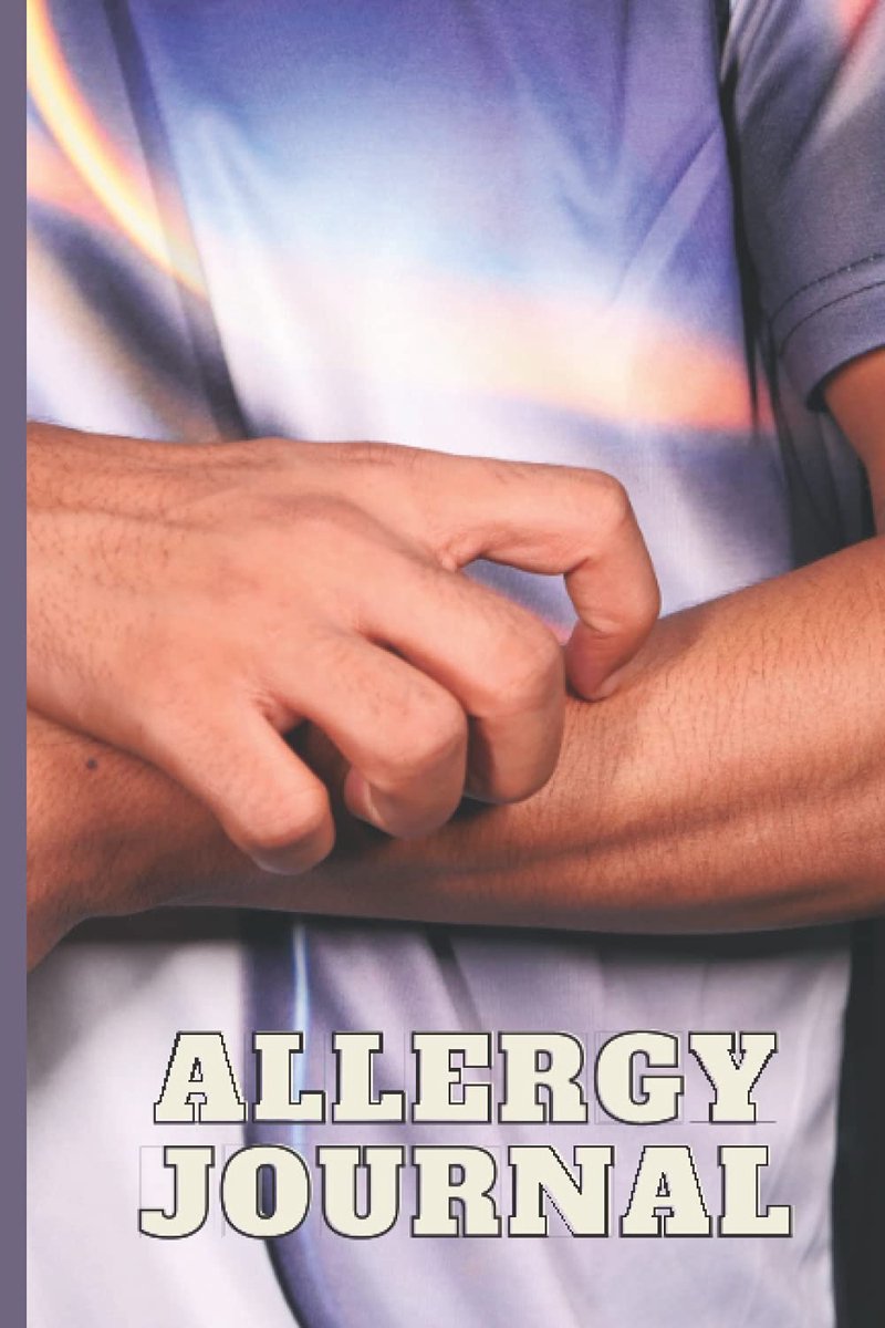 Allergy Journal: Allergy Tracker - A Simple 6 x 9, 120 Pages Allergy Tracker Journal for Men Women Girls Boys Teens - ShopVlot