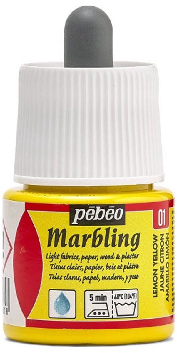 Pebeo Marbling Ink 45 ml. - Sienna