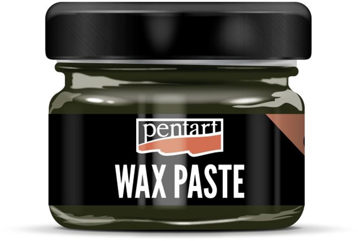 Pentart Gekleurde Bijenwas Waspasta 20 ml. - Metallic Geel