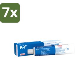 7 x K-Y Glijmiddel 82 gr - K-Y Bevochtigingsgel - Glijmiddel - Waterbasis - Bevochtigingsgel - Intiem Gebruik