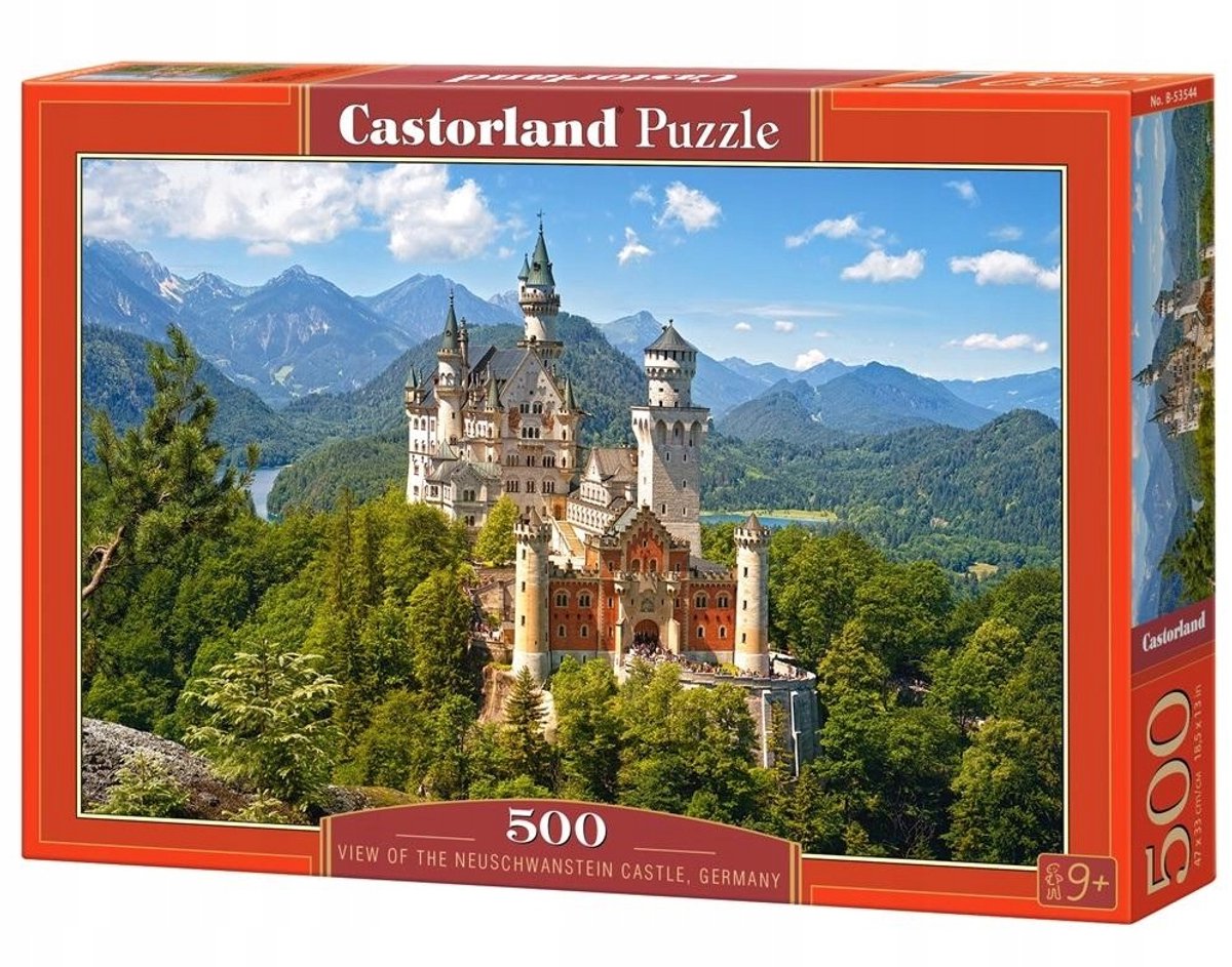 Castorland Puzzel 500 stukjes - Kasteel Neuschwanstein