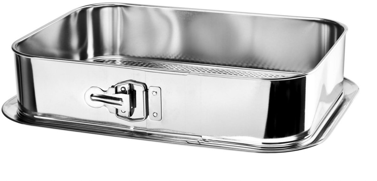 Platino Rechthoekige Taartvorm 34 x 24 cm - Bakken met Kwaliteit