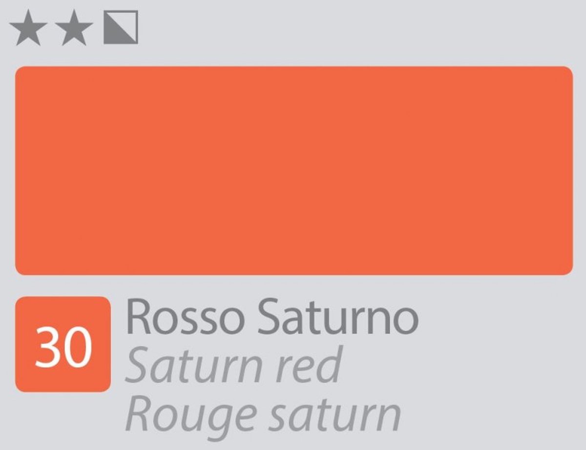 Divolo Accademia Olieverf 20 ml. - Saturn Red