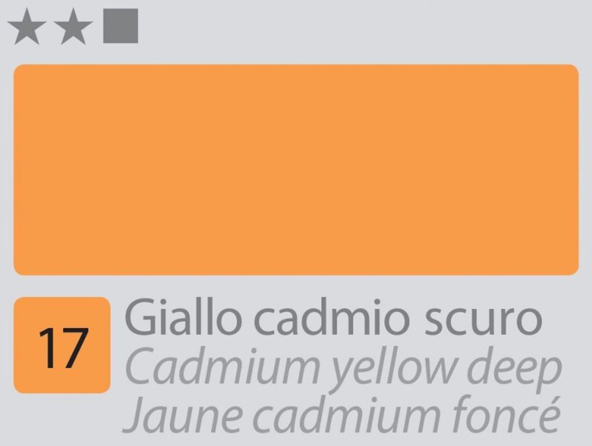 Divolo Accademia Olieverf 20 ml. - Cadmium Yellow Deep