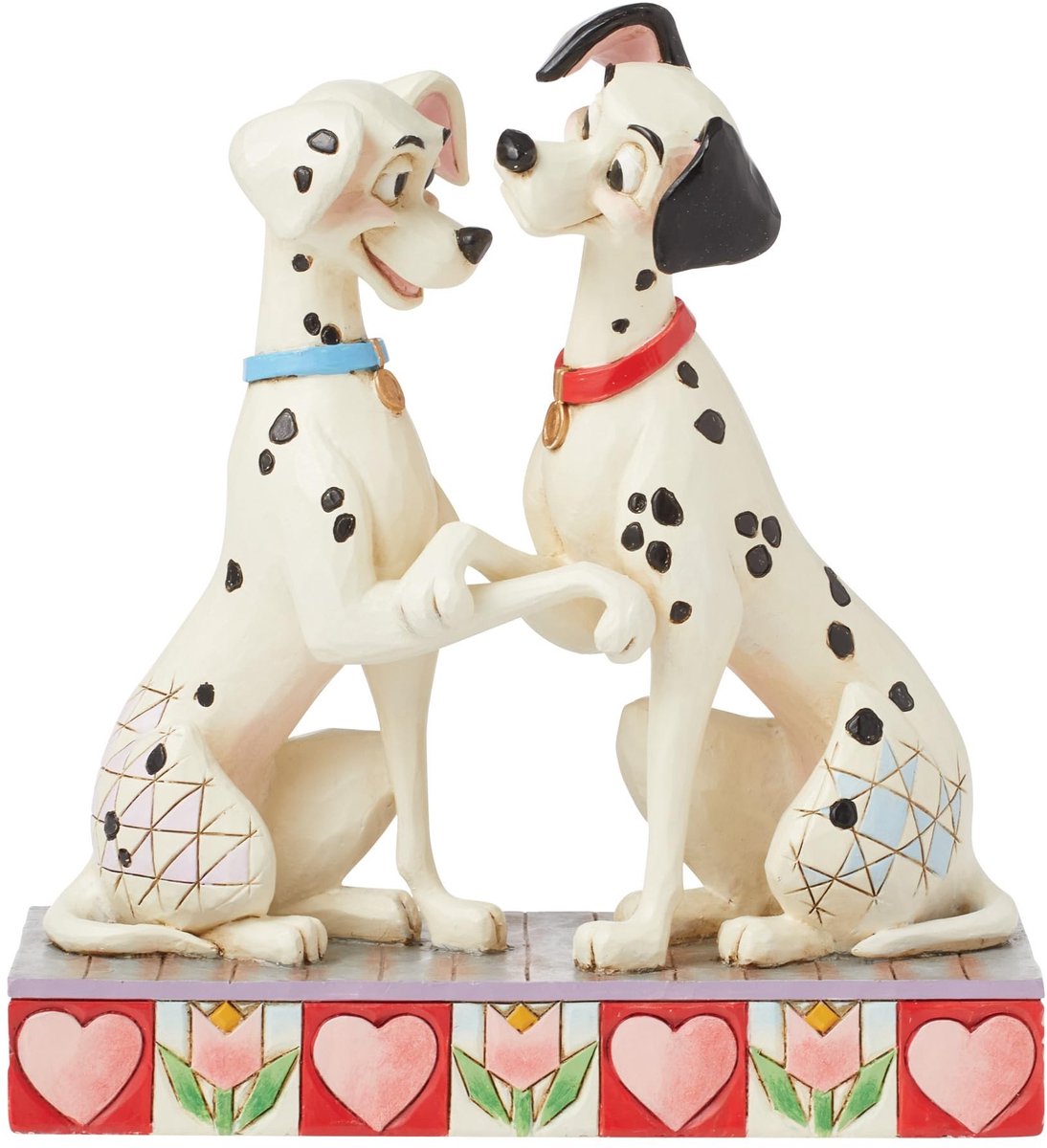 Solidchoice - Pongo en Perdita Beeldje van 101 Dalmatians