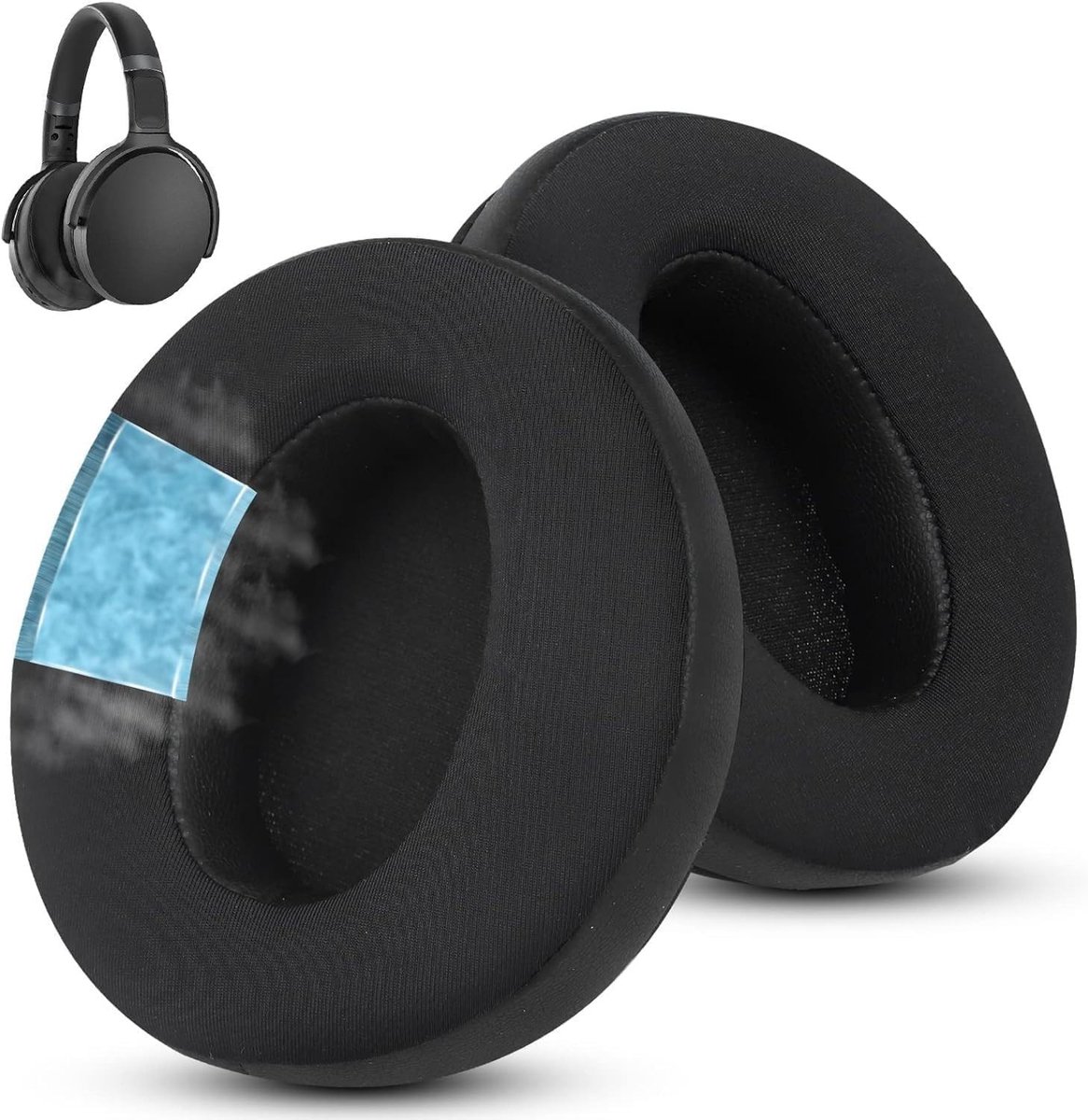 Vervangende Oorkussens van Koel Gel voor Sennheiser HD 4.50BT, HD 4.40BT en HD 4.30G – Geheugenfoam Earpads voor Comfortabel Luisteren en Geluidsisolatie