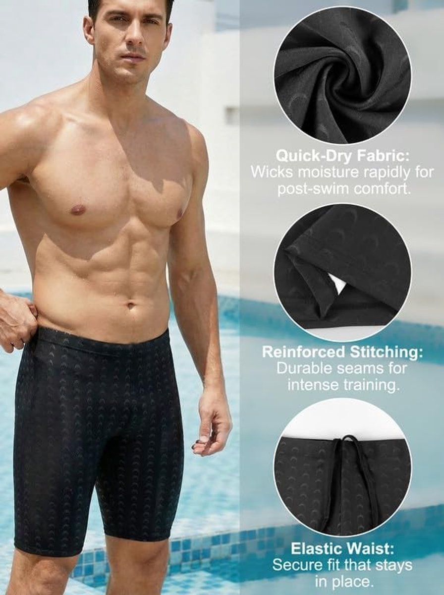 Zwemshorts voor Mannen - Ideaal voor Training, Fitness en Zwemactiviteiten, Comfortabele Zwemkleding