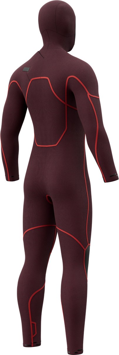 Mystic Voltt Hooded 6/4/3mm Fzip 2027 - Black