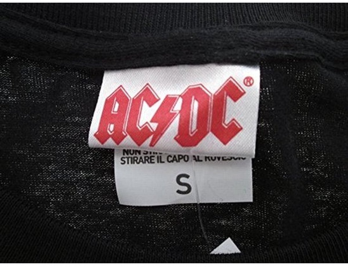 Zwart AC-DC Black Ice T-shirt