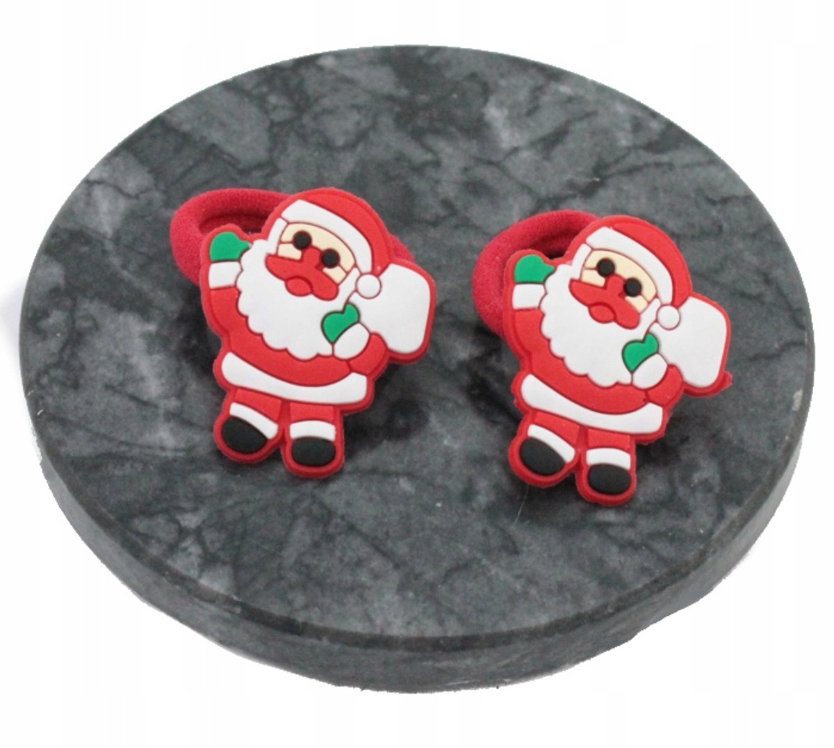 Set van 2 Haarbanden met Kerstman - Feestelijk Accessoire