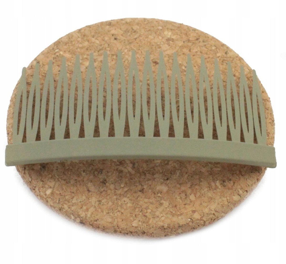 Matte Khaki Haarkam - 9,5 cm - Stijlvolle Haarclip