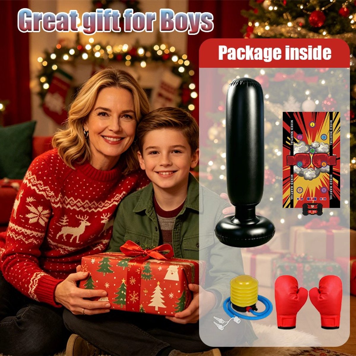 kinder bokszak - staande bokszak kind - elektronische bokspaal - interactieve bokszak - bokszak met licht en geluid - opblaasbare bokszak - bokshandschoenen kind - bokstrainer kind - bokszak met nummers - sportief speelgoed
