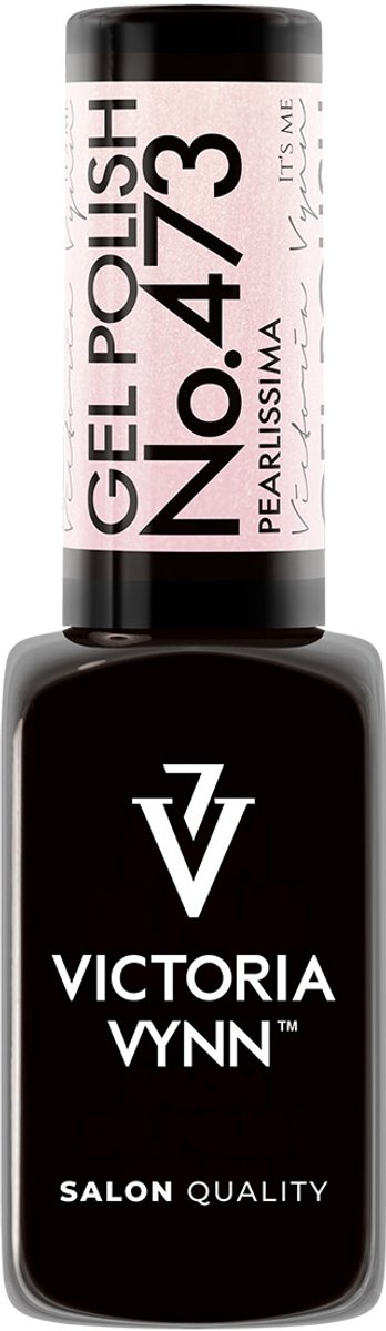 Victoria Vynn – Salon Gelpolish 473 Pearlissima -parelmoer roze - glitter gel polish - gellak - nagels - nagelverzorging - nagelstyliste - uv / led - nagelstylist - callance
