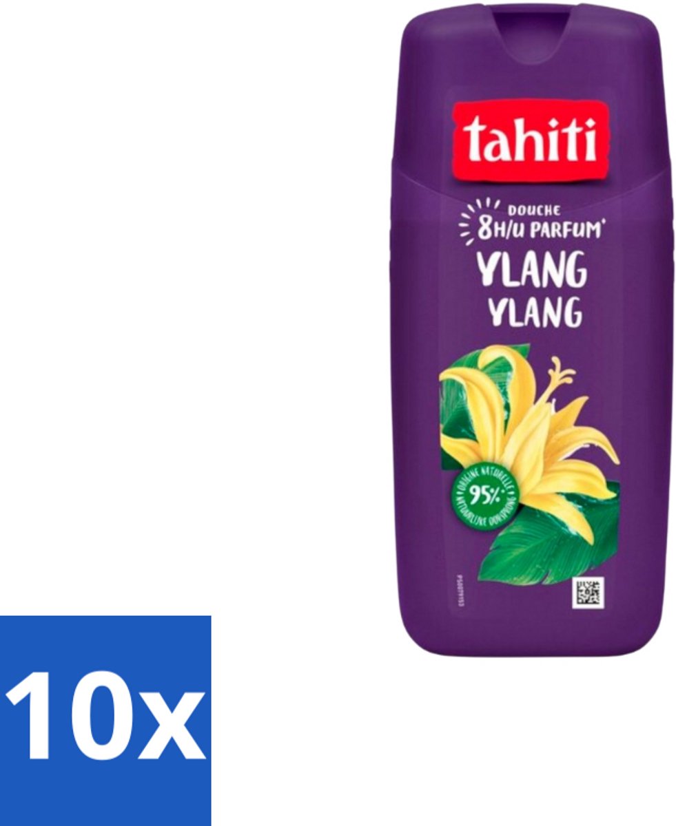 Tahiti – Douchegel – Ylang Ylang - 315 ml - Bulkverpakking - 10 stuks